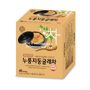 우리차 누룽지 둥굴레차, 1.5g, 40개입, 1개