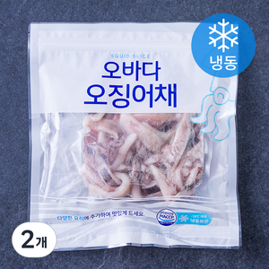 오바다 오징어채 (냉동), 250g, 2개