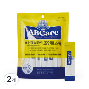 ABCare 반려동물 순살스틱, 조인트, 240g, 2개