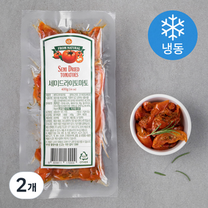 솔루밀 세미드라이토마토 (냉동), 400g, 2개