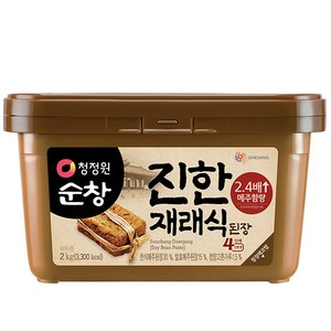 청정원순창 진한 재래식 된장, 2kg, 1개