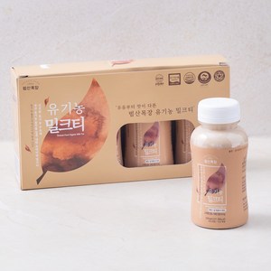 범산목장 유기가공식품 인증 유기농 밀크티 4p, 800ml, 1개