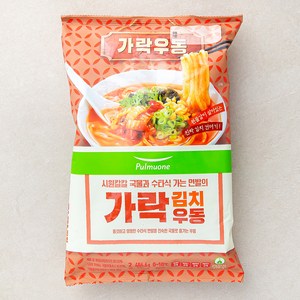 풀무원 가락 김치우동 2인분, 486.6g, 1개