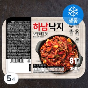 하남낙지 보통 매운맛 (냉동), 350g, 5개