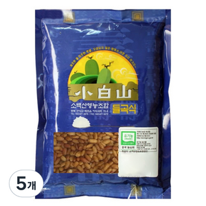 소백산영농조합 유기농 찰홍미, 500g, 5개