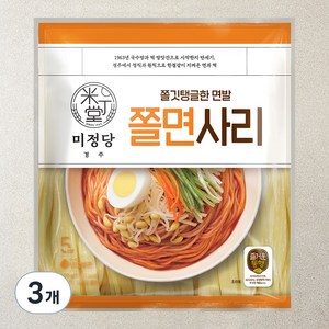 즐거운동행 미정당 쫄면사리 5인분, 800g, 3개