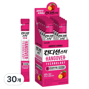 컨디션 스틱 숙취해소제 자두맛, 18g, 30개