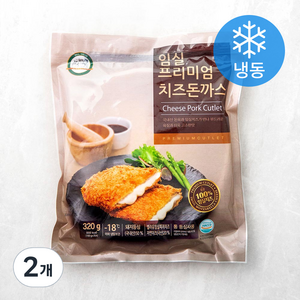 임실치즈 프리미엄 치즈 돈까스 (냉동), 320g, 2개