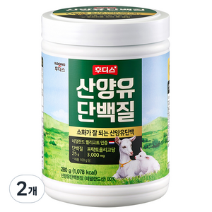 일동후디스 산양유 단백질, 280g, 2개