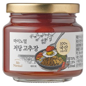 마이노멀 저당 고추장, 230g, 1개