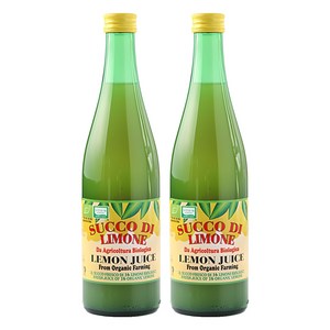 유로푸드 유기농 레몬쥬스, 500ml, 2개