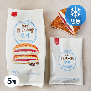 삼립 딸기잼 맘모스빵 모카 3개입 (냉동), 600g, 5개