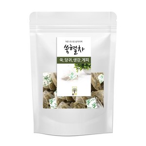 숲으로 쑥혈차 삼각티백, 1.2g, 100개입, 1개