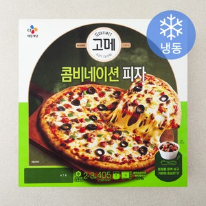 고메 콤비네이션 피자 (냉동), 405g, 1개