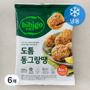 비비고 도톰 동그랑땡 (냉동), 340g, 6개