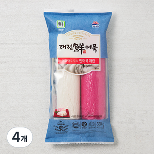 대림선 찐 어묵 매란, 320g, 4개