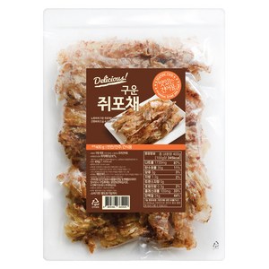 해맑은푸드 구운쥐포채, 400g, 1개