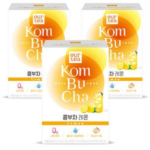 아워티 쟈뎅 콤부차 레몬, 5g, 30개입, 3개