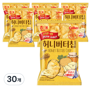 해태제과 허니버터칩, 60g, 30개