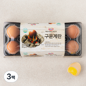 행복담기 구운계란 350g, 10구, 3개