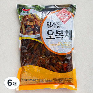 일가집 오복채, 6개, 1kg