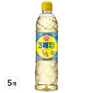 오뚜기 3배 양조식초, 5개, 900ml