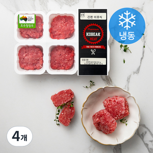 코빅푸드 호주산 소고기 다짐육 이유식용 (냉동), 300g, 4개