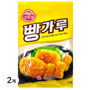 오뚜기 빵가루, 1kg, 2개