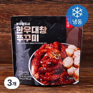 쭈꾸미도사 한우대창 쭈꾸미 (냉동), 320g, 3개