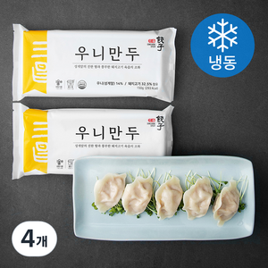 삼창교자 우니 만두 (냉동), 150g, 4개