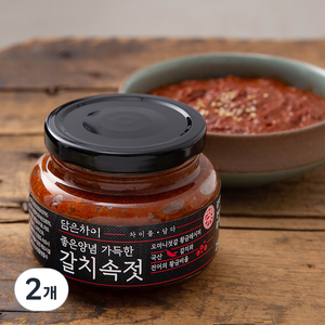 담은차이 좋은양념 가득한 갈치속젓, 250g, 2개