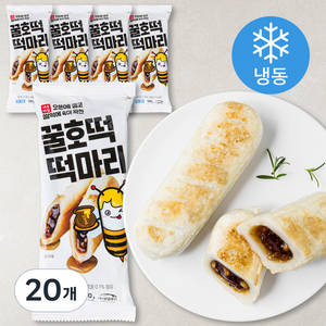 서울마님 꿀호떡 떡마리 (냉동), 100g, 20개