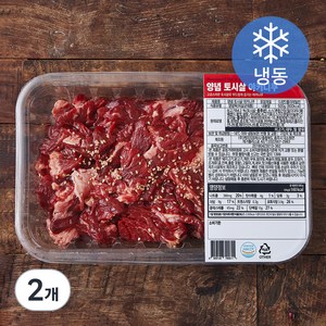 케이지프레시 양념 토시살 야키니쿠 (냉동), 2개, 500g