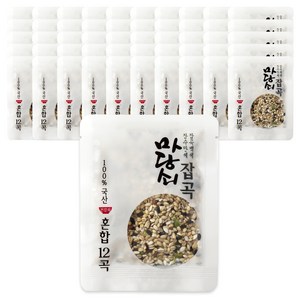 마당쇠잡곡 건강쇠 장수 12곡, 50g, 50개