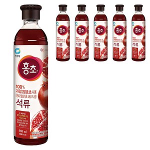 홍초 석류식초, 900ml, 6개