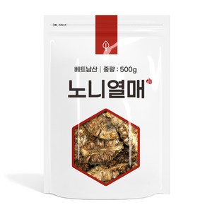 자연초 건조 노니열매, 1개, 500g