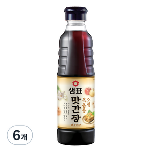 샘표 조림볶음용 맛간장, 500ml, 6개