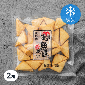 와카메 푸치 오사카나 아쯔아게 어묵 (냉동), 500g, 2개