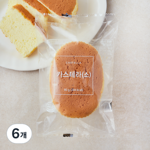 신라명과 카스테라 소, 80g, 6개