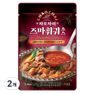 차오차이 즈마 훠궈 소스, 125g, 2개