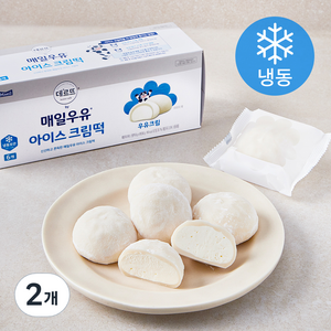 매일우유 아이스 크림떡 우유크림 6개입 (냉동), 360g, 2개