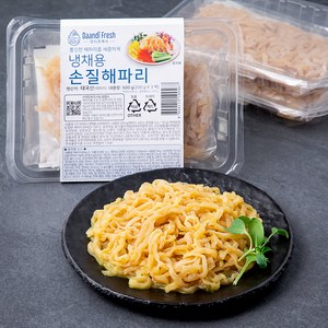 단디프레시 냉채용 손질해파리 (냉장), 200g, 3개