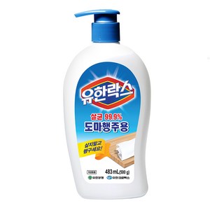 유한락스 도마 행주용 세제, 483ml, 500g, 1개