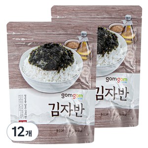 곰곰 김자반, 50g, 12개