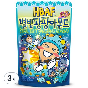 바프 별빛팡팡 아몬드, 190g, 3개