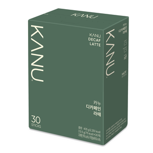 카누 디카페인 라떼 스틱커피, 13.5g, 30개입, 1개
