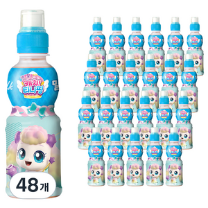 웅진 캐치 티니핑 밀크맛 음료, 200ml, 48개