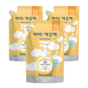 아이깨끗해 핸드워시 순 파우더향 리필용