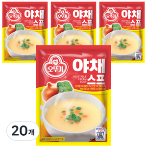 오뚜기 야채스프, 80g, 20개