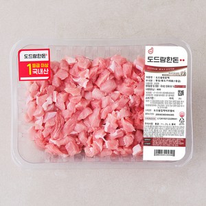 도드람한돈 1등급 등심 카레용 (냉장), 800g, 1개